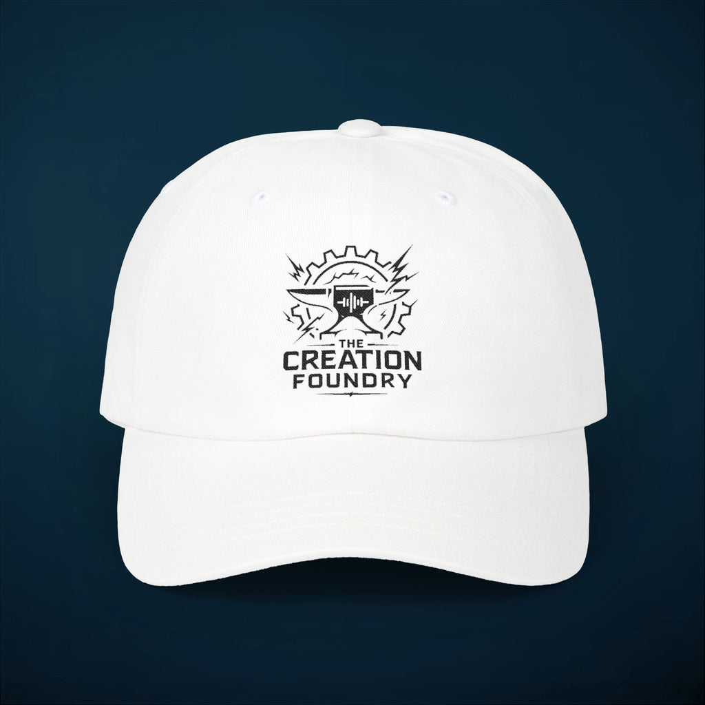 The Creation Foundry Core Collection Cap (Black Stitching)