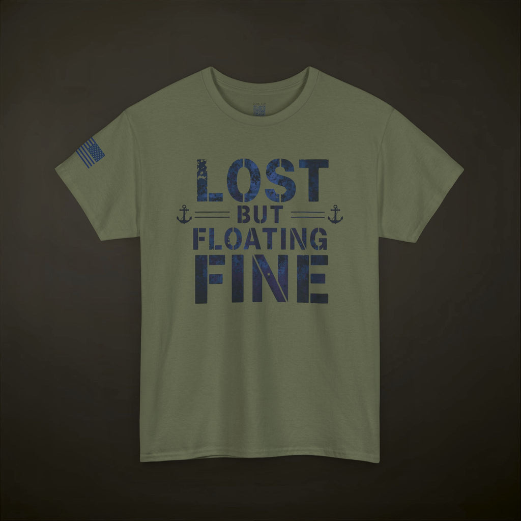 Lost But Floating Fine Tee