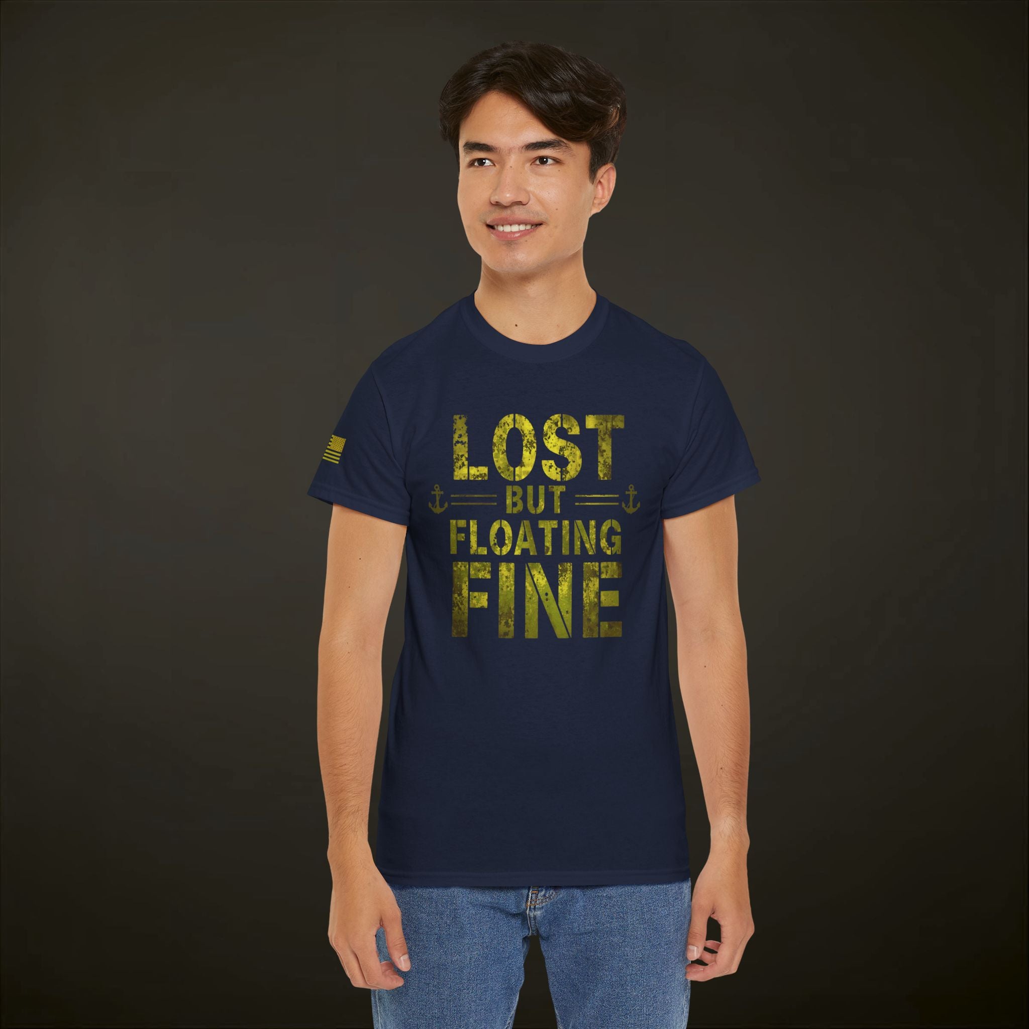 Lost But Floating Fine Tee