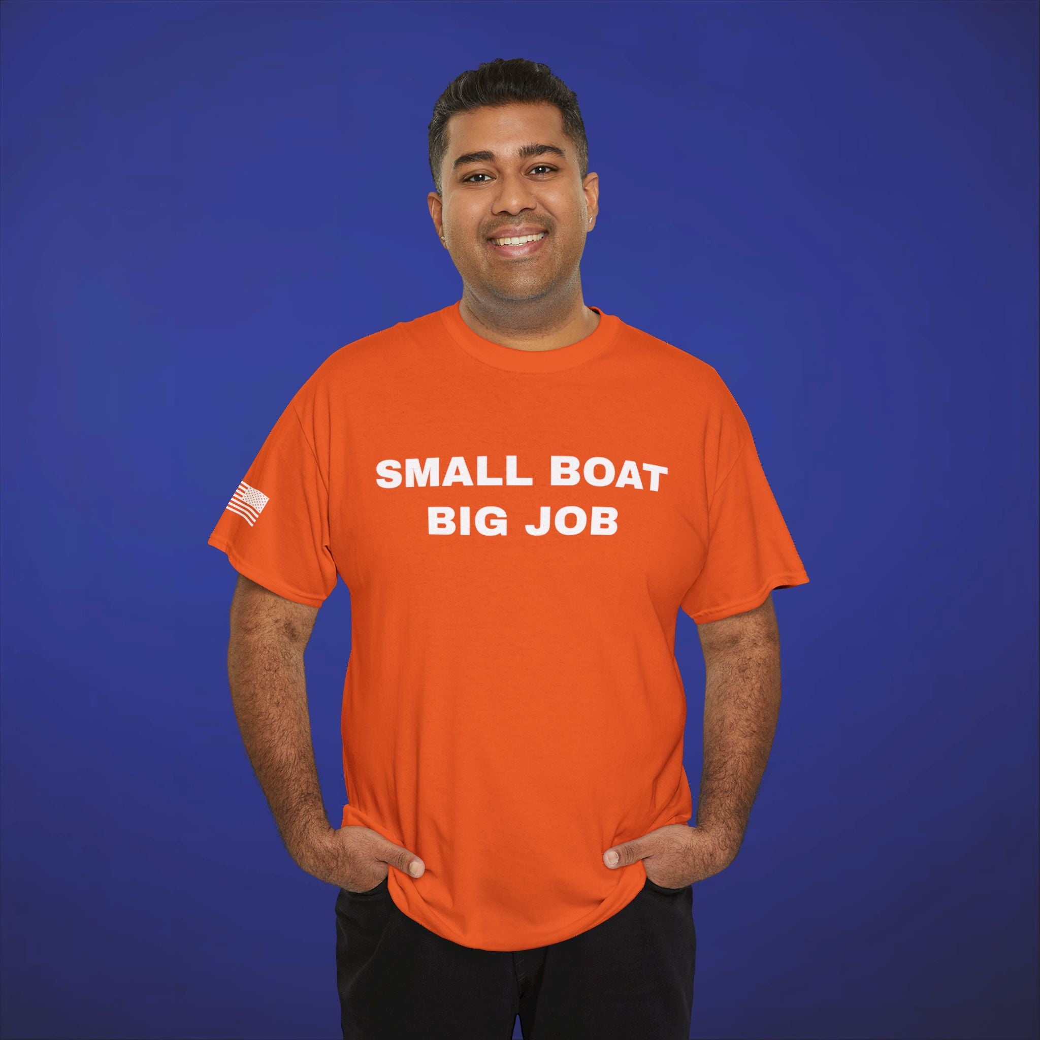 Small Boat, Big Job Tee