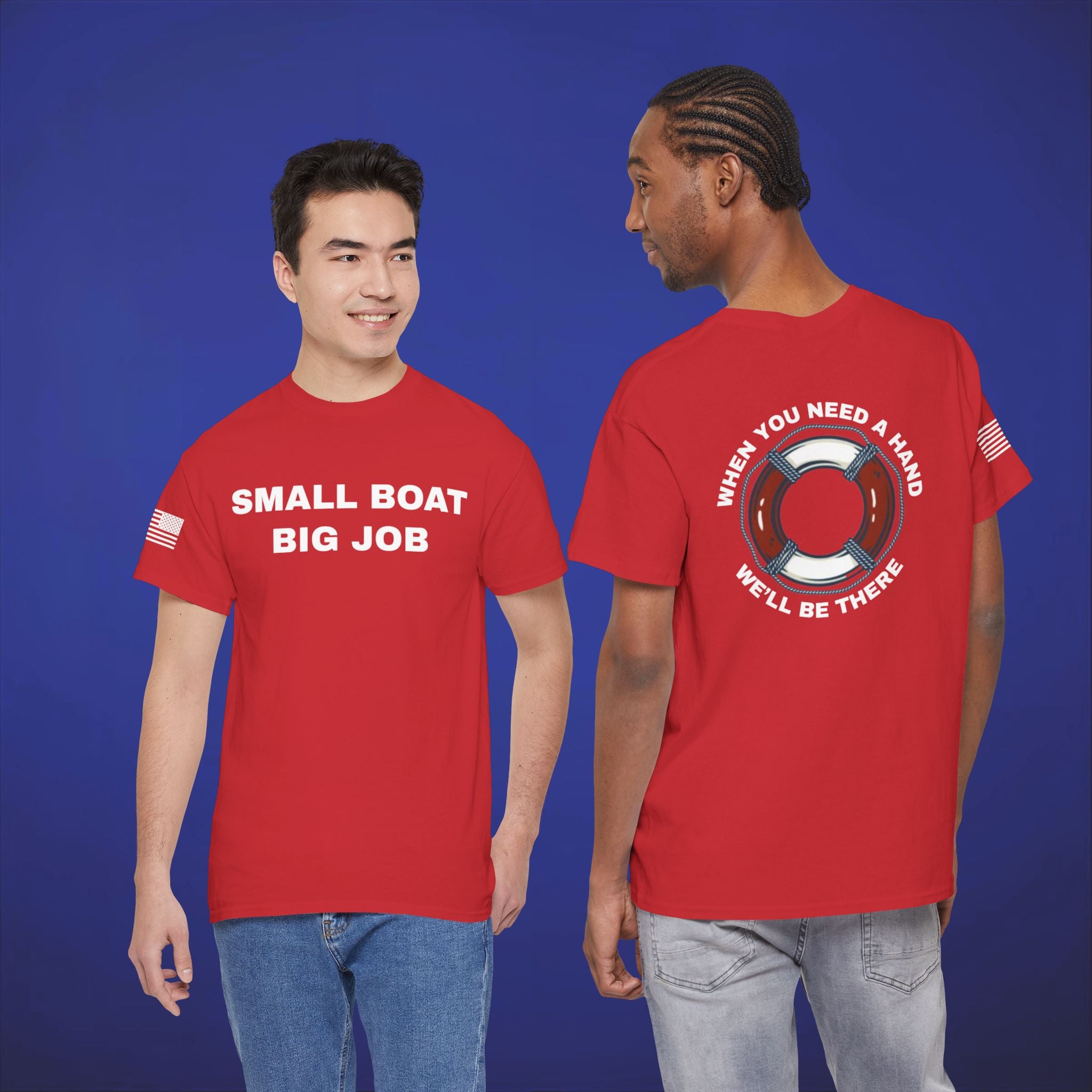 Small Boat, Big Job Tee