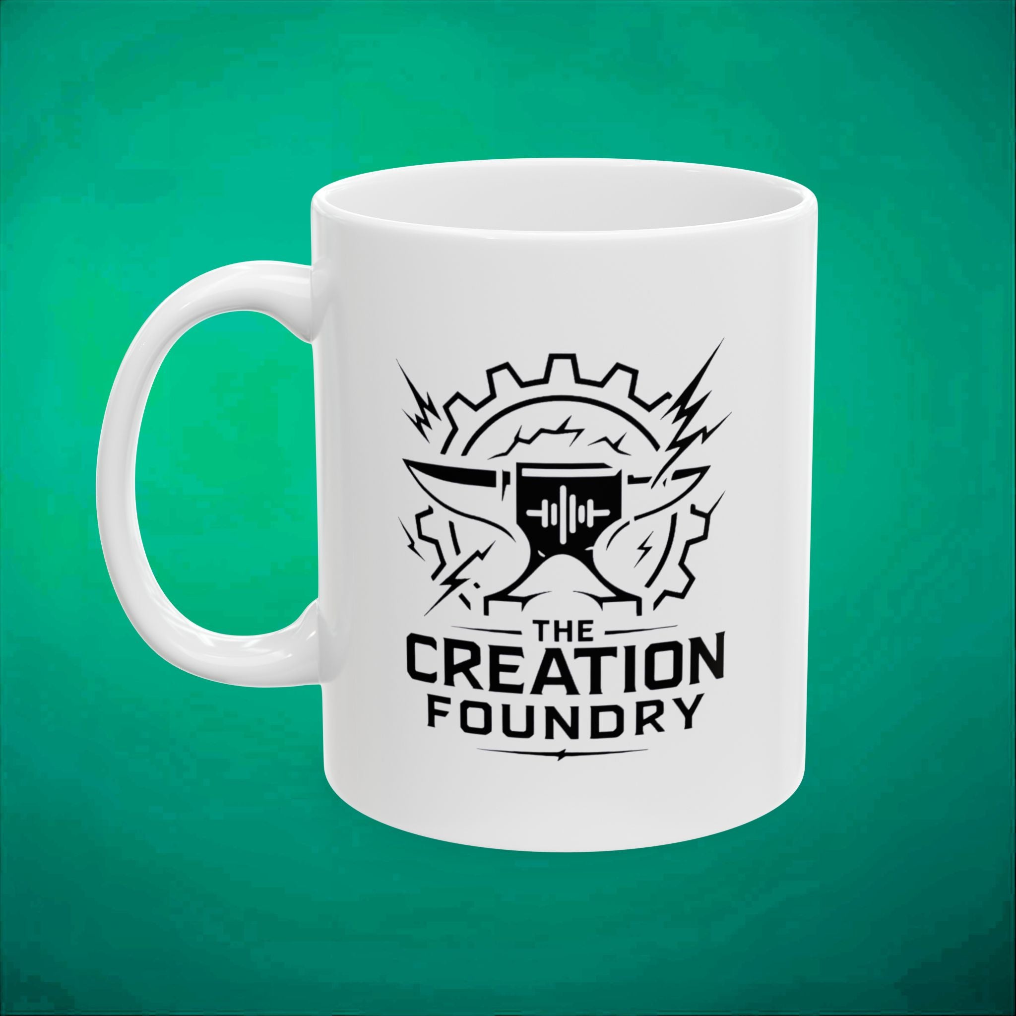 The Creation Foundry Core Collection Ceramic Mug (White) (11oz)