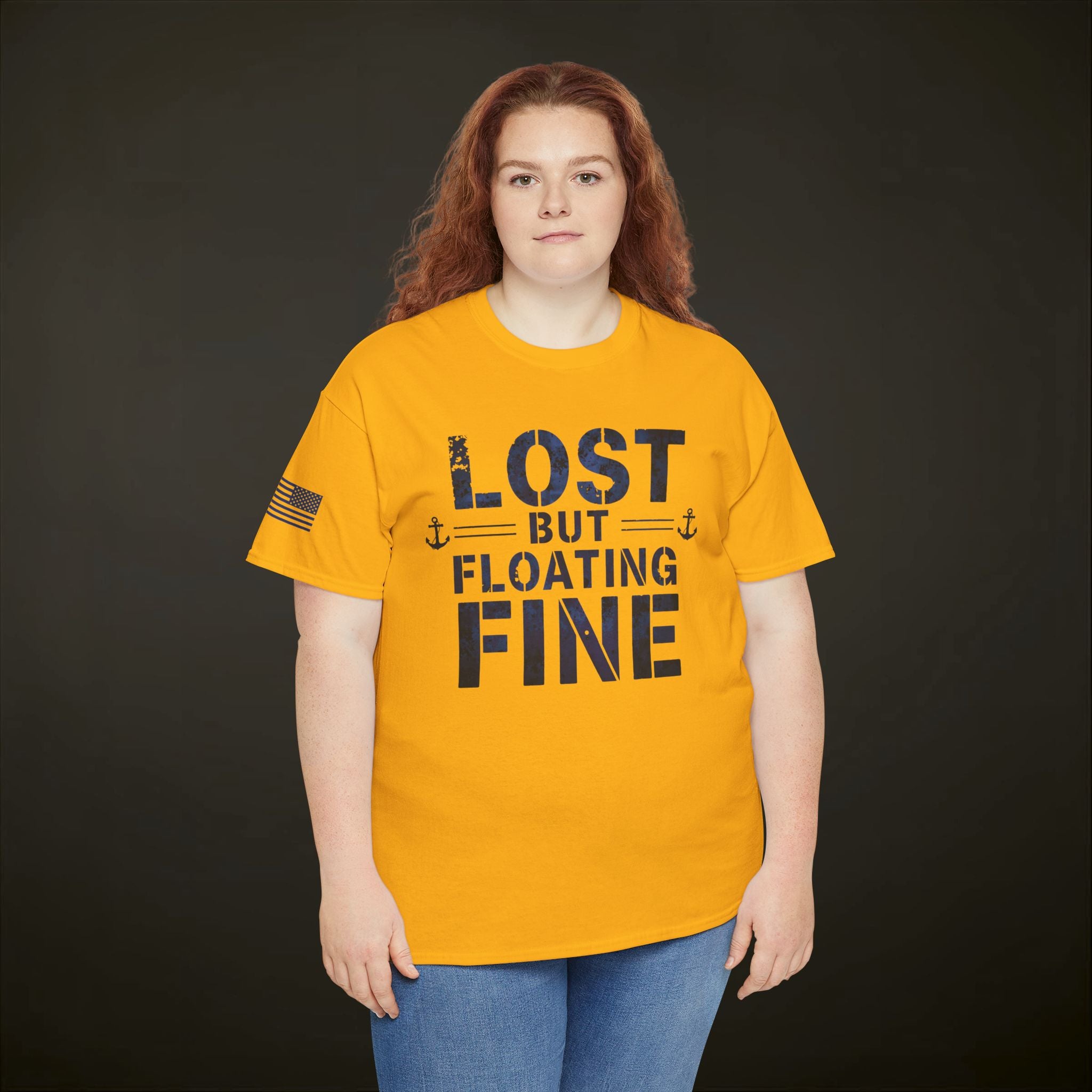 Lost But Floating Fine Tee