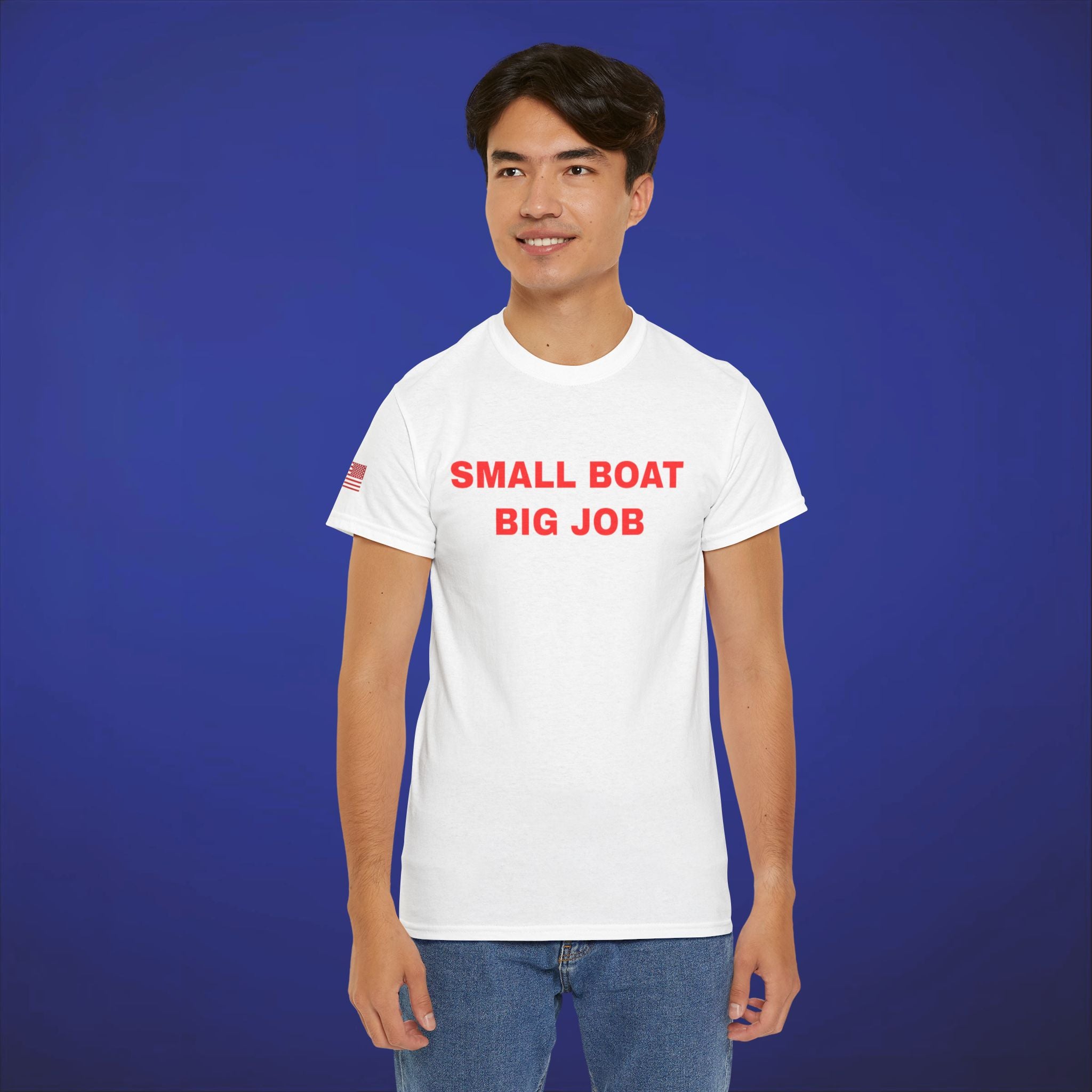 Small Boat, Big Job Tee