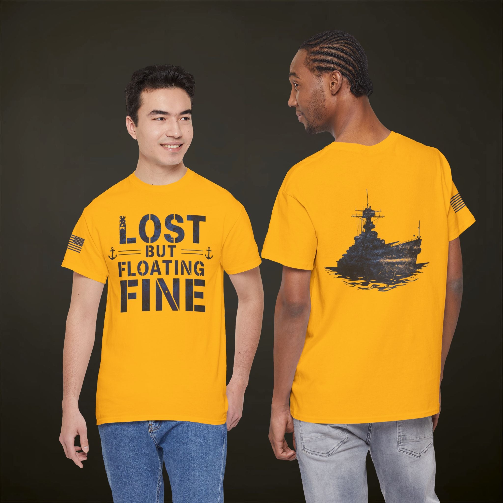 Lost But Floating Fine Tee